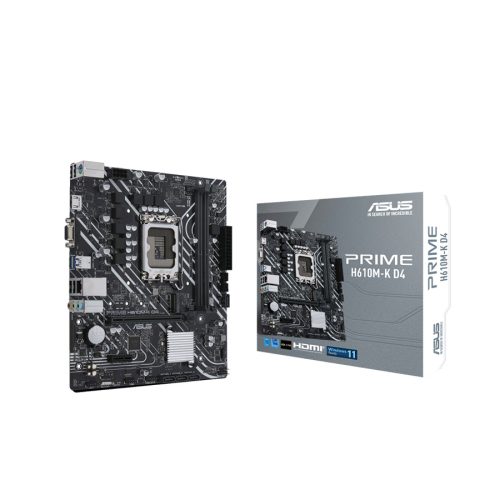 ASUS MB PRIME H610M-K D4 Intel H610;LGA 1700 …