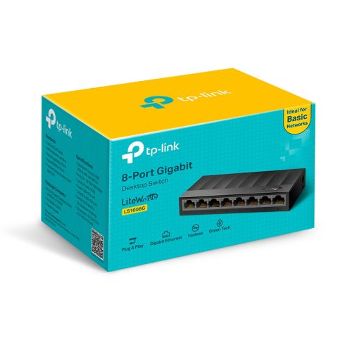 SWITCH TP LINK 8 port LiteWave Gigabit Deskto…