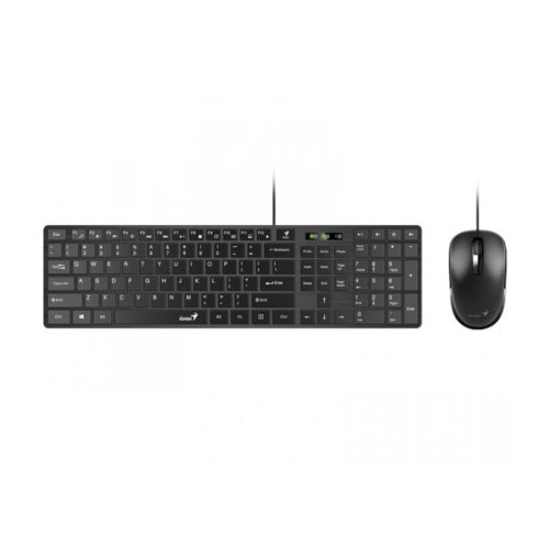 Tastatura + miš GENIUS Slimstar C126, USB, B…