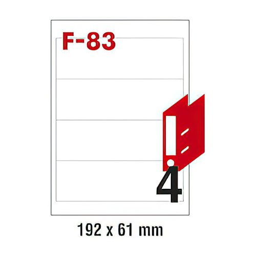 NALJEPNICA 192×61 FORNAX F-83 ,100/1…