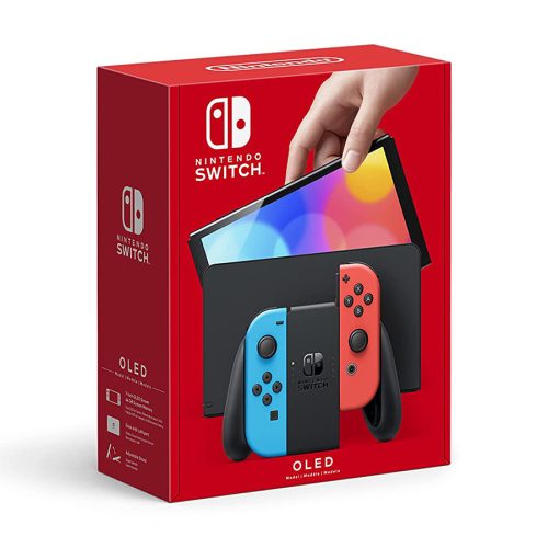 Nintendo Switch OLED Console – Red &#03…