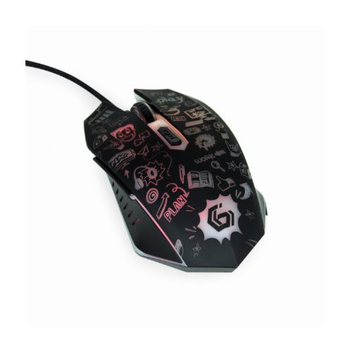 Miš GEMBIRD 6-button optical LED mouse, blac…