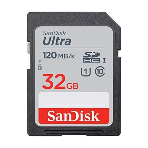 SanDisk SDXC 32GB Ultra 120MB/s Class10 UHS-I…