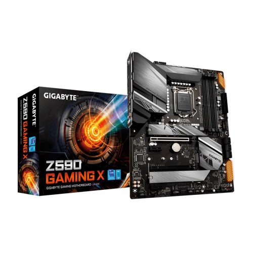 GIGABYTE MB Z590 GAMING X1.0;Z590;LGA1200;4xD…