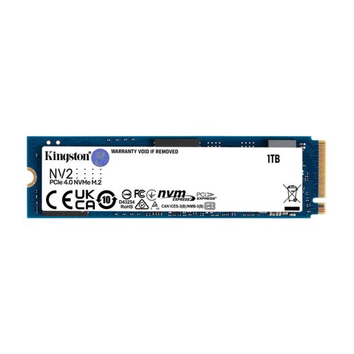 SNV2S/1000G Kingston SSD 1TB NV2 NVMe PCIe Ge…