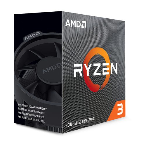 AMD RYZEN 3 4100 AM4 BOX 4 cores, 8 threads, …