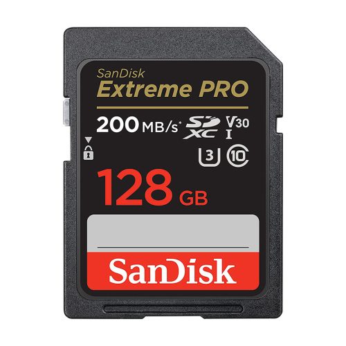 SanDisk SDXC 128GB Extreme Pro 200MB/s V30 UH…