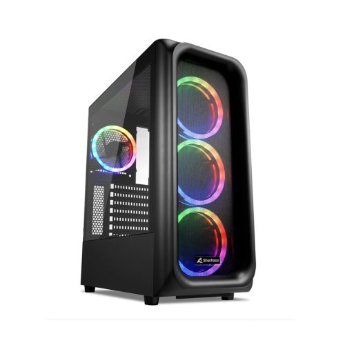 Kućište SHARKOON gaming, TK5M RGB, ventilator 4x120mm