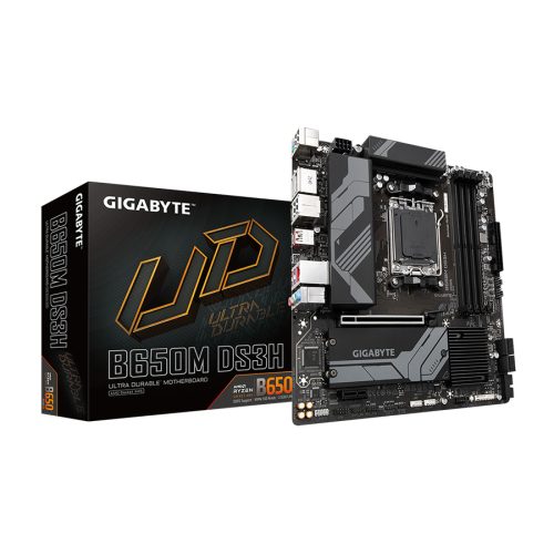 GIGABYTE MB B650M-DS3H, AM5, AMD B650…