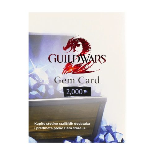 Guild Wars 2 2000 gems EU