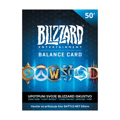 Blizzard gift card 50 EUR