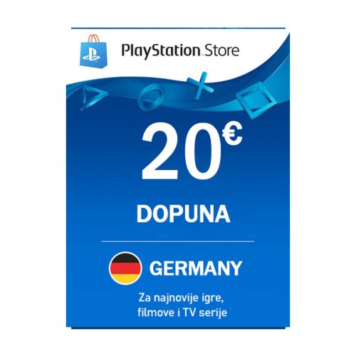 Playstation Network – Germany 20€…