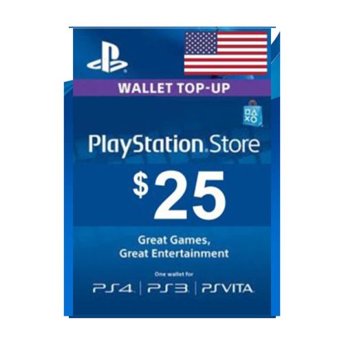 Playstation Network – United States 25$…