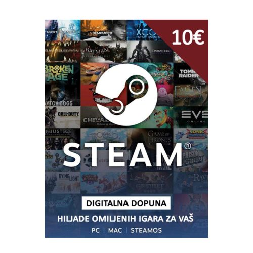 Steam gift card 10€ – Global…