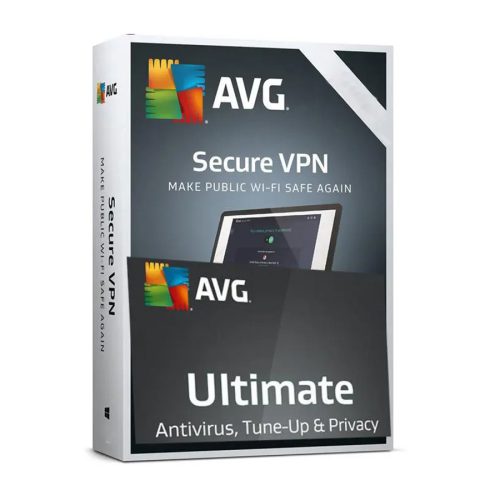 AVG Ultimate 10-Multi Devices + VPN 1-Year…