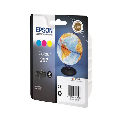 Tinta EPSON 267 Color za mobilni printer WF-1…