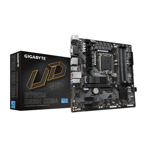 GIGABYTE MB B760M DS3H AX DDR4 LGA1700, 4xDDR…