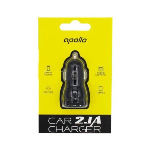 CAR CHARGER APOLLO 2.1A