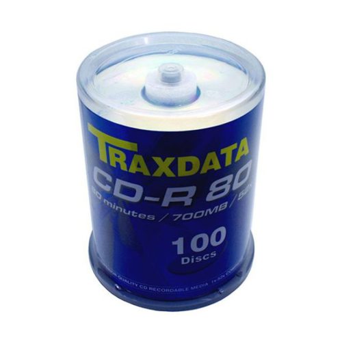 CD-R TRAXDATA, 80 min, 52X, cake 100 kom…