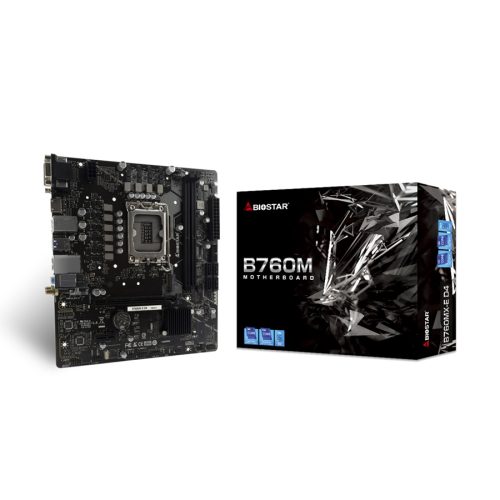 MB BIOSTAR B760MX-E D4, mATX, Soc 1700, DDR4,…