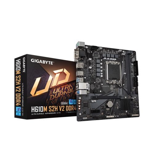 GIGABYTE MB H610M S2H V2 DDR4, LGA1700, 2xDDR…