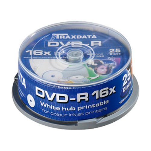 DVD-R TRAXDATA, 4.7GB, 16X, CAKE 25 kom full …