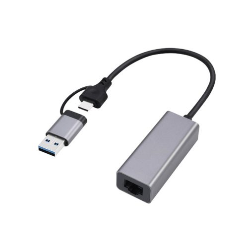 USB-A + Type-C to Ethernet LAN GEMBIRD USB 3.…