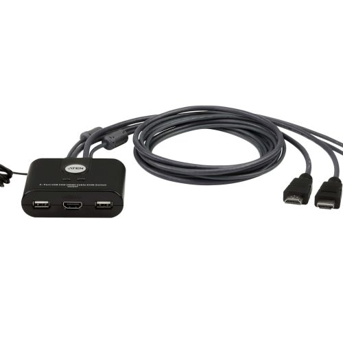 KVM SWITCH, 2-Port USB FHD HDMI Cable KVM Swi…