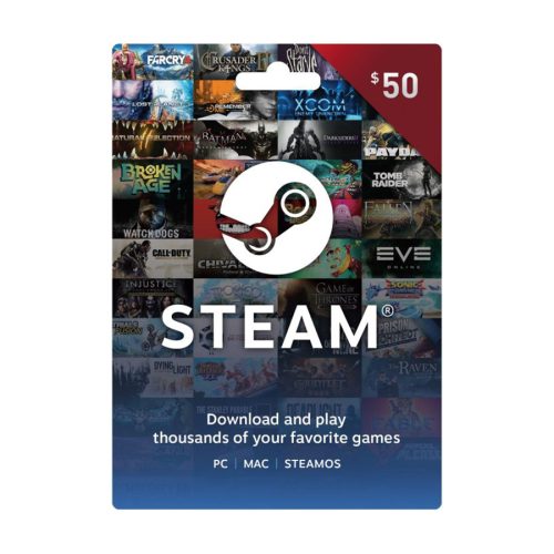 Steam gift card 50$ – Global…