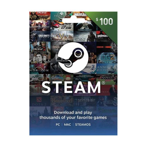 Steam gift card 100$ – Global…