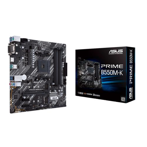 ASUS MB PRIME B550M-K AMD B550;AM4;4xDDR4 VGA…