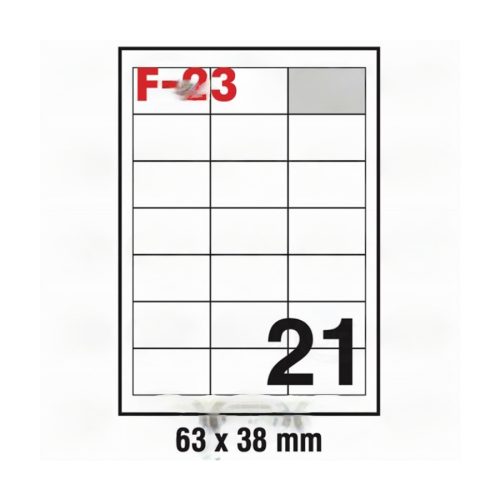 NALJEPNICA 63X38 FORNAX F-23 ,100/1…