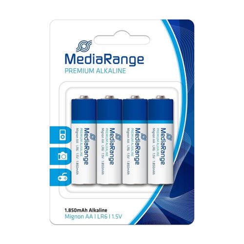 Baterija MEDIARANGE,1,5V AA 4/1,ALKALNA 04992…