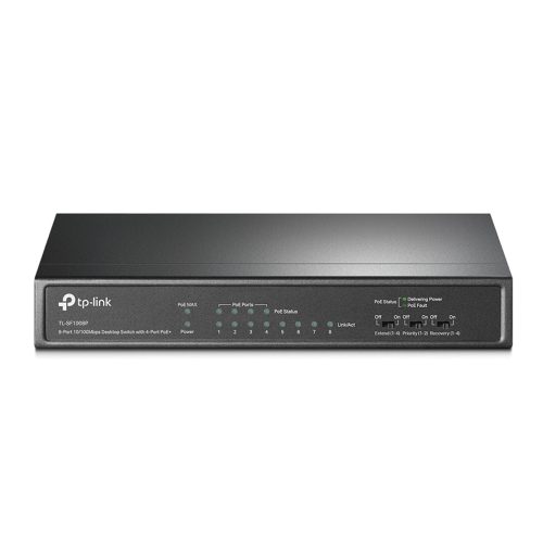 SWITCH TP-Link Tl-SF1008P, 8-port 10/100Mbps …