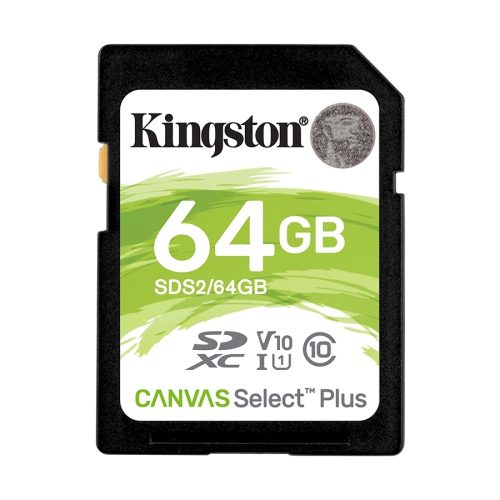 Kingston SD 64GB Class 10 Canvas Select Plus …