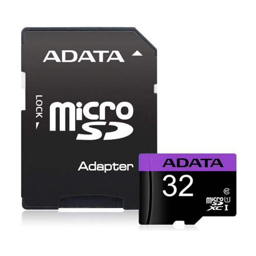 MICRO SD ADATA 32GB CLASS 10 AUSDH32GUICL10-R…