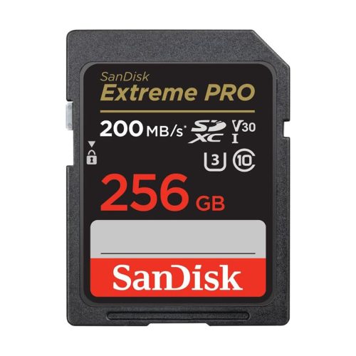 SanDisk SDXC 256GB Extreme Pro 200MB/s V30 UH…