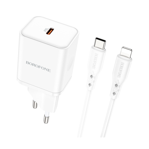 USB punjač sa kablom 1m Type-C to iPhone/lig…