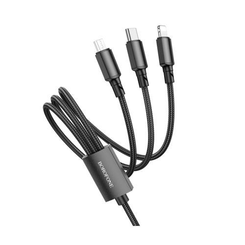 USB kabal BOROFONE BX72 za punjenje  3-in-1 c…