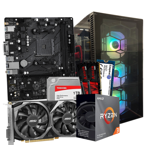 GNC GAMER CROWN RYZEN 3 3200G 3.6GHz up to 4.…