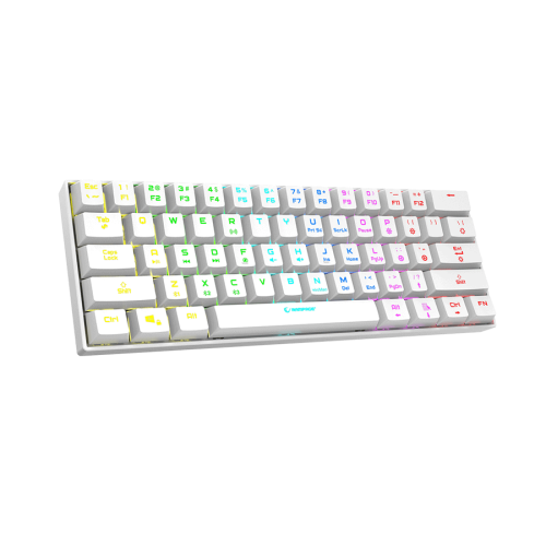 Tastatura gaming RAMPAGE KB-RX63 B-ATOM White…