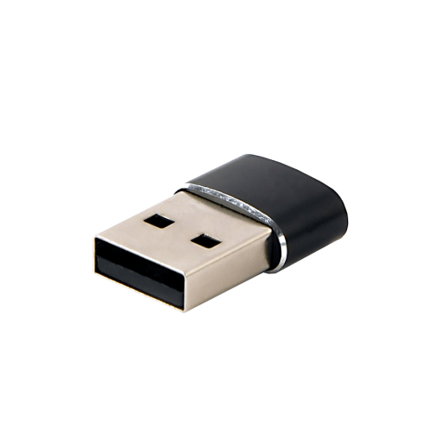 USB 2,0 adapter USB2.0 AM to Type-C female bl…