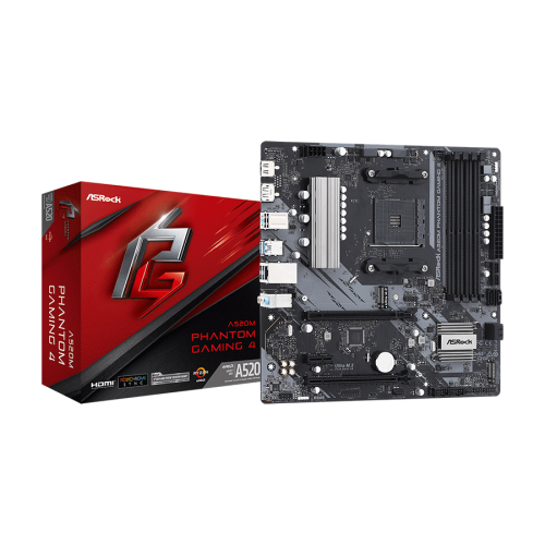 ASROCK A520M PHANTOM GAMING 4 AMD A520;AM4;4x…