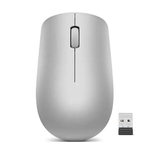 Miš Lenovo 530, Wireless Mouse, Platinum Gre…