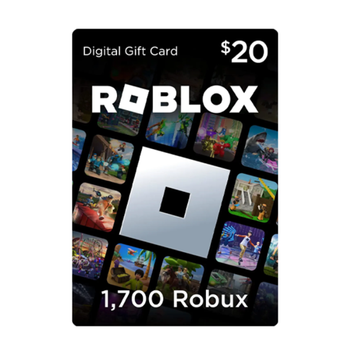 Roblox 20$ – 1700 Robux (USA)