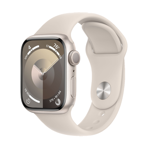 Apple Watch Series 9 GPS 41mm Starlight Alumi…