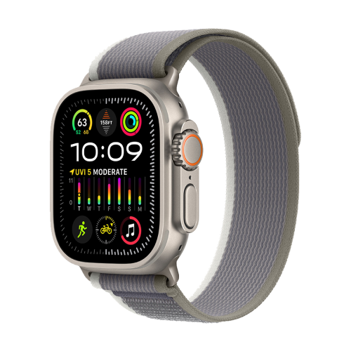 Apple Watch Ultra 2  49mm Titanium Green/Gray…