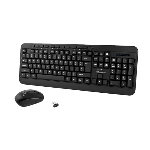 Tastatura i miš wireless 2,4GHz AKRON TITANU…