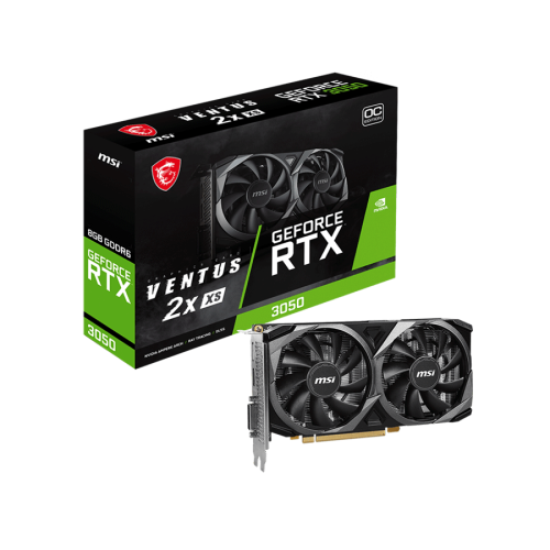 VGA MSI NVidia RTX 3050 VENTUS 2X XS 8G OC CR…