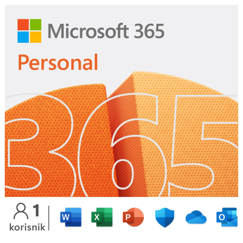 Microsoft Office 365 Personal Retail Eng 1YR …